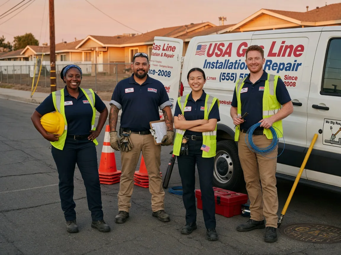 Gas Line Installation company in Vest, KY